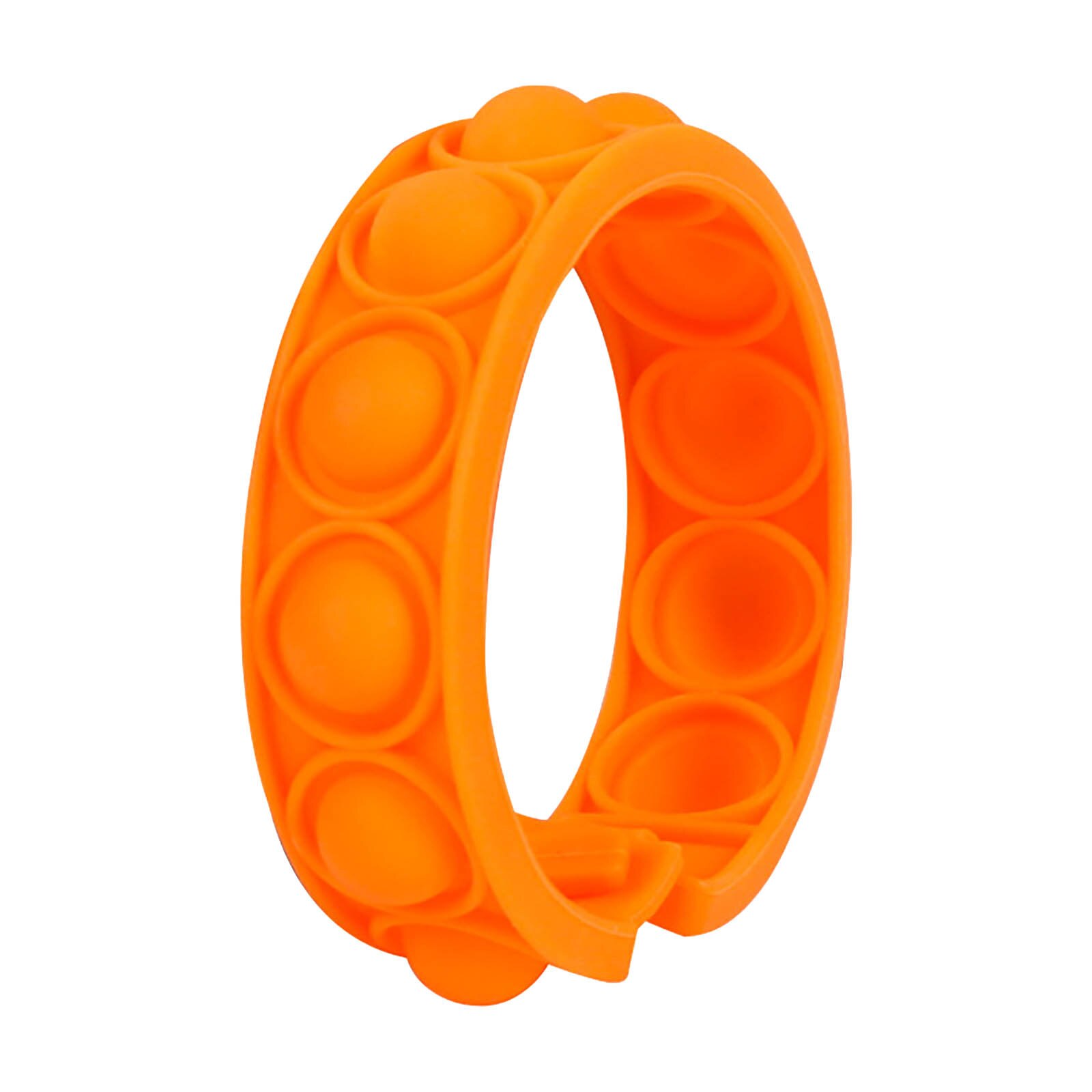 Zappeln Spielzeug für freundlicher drücken Popet Grübchen Armbinde Dekompression Spielzeug für Erwachsene Mädchen Antistress Presse seine blasiert Sensorischen Spielzeug: E