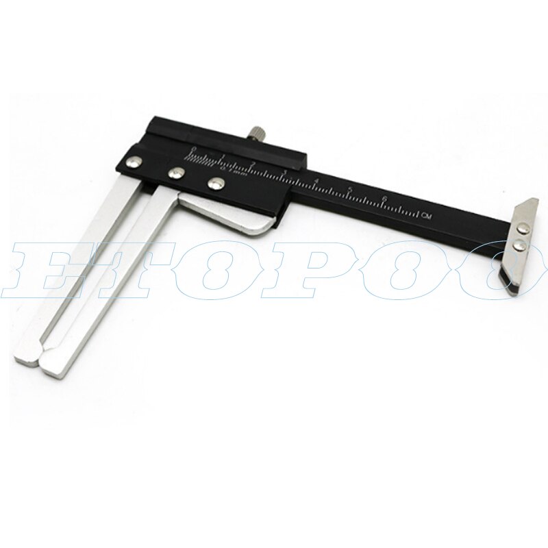 0-80mm rostfria digitala bromsskivor vernier bromsok elektronisk bromsok skiva bromsok däcktjockleksmätare linjal: Vernier typ