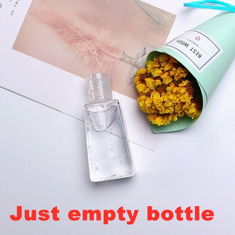 30ML Silicone Hand Sanitizer Holder Travel Portable Safe Gel Holder Hangable Liquid Soap Dispenser Containers Multiple styles: as pic