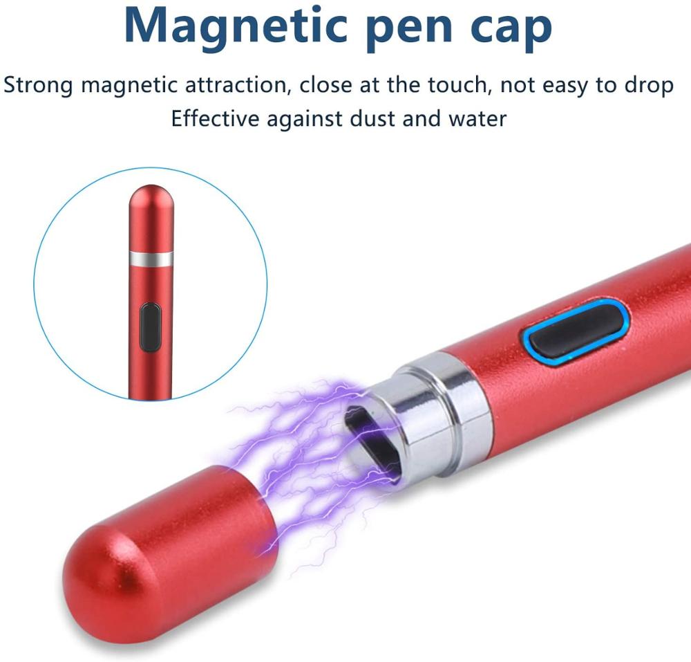 Lápiz táctil para Stylus Apple, lápiz para iPad, iPhone 6, 7, 8 Plus, X, XS, 11 Pro Max, Samsung, Huawei, Xiaomi, OPPO Vivo, Smartphone y tableta