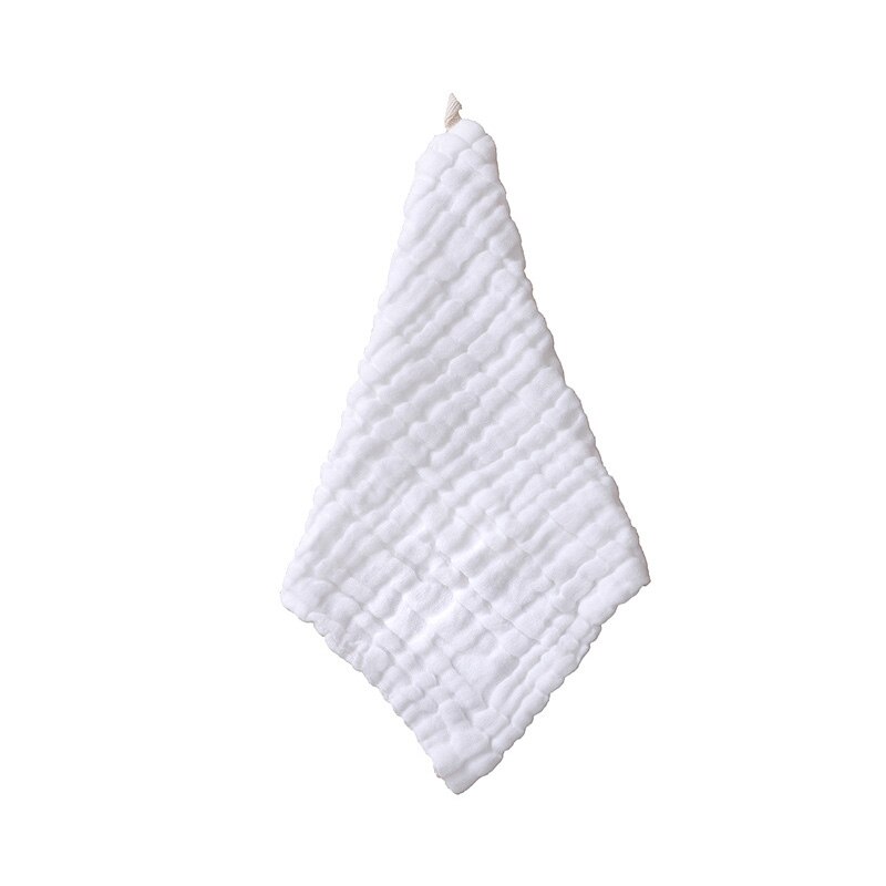 1pcs 27*27cm Square Solid Color Soft Face Towel Cotton Hair Hand Bathroom Towels badlaken toalla Toallas Mano: White