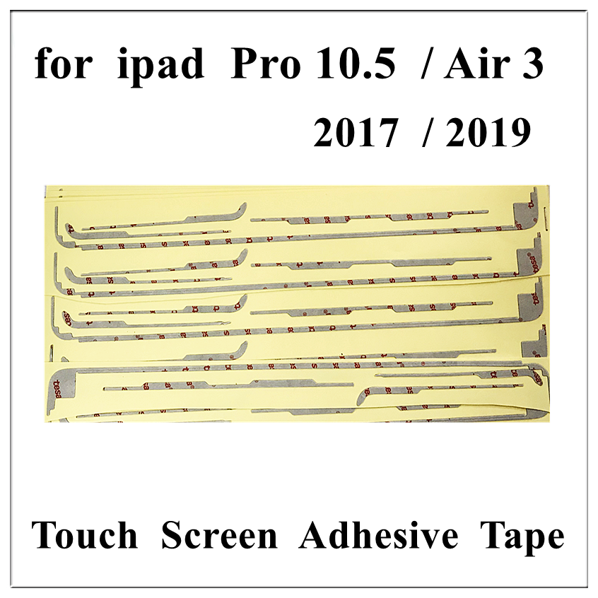 5 uds LCD Tesa adhesivo pantalla táctil pegatina cinta adhesiva para iPad Pro 9,7 10,5 11 12,9 pulgadas Mini Air 2 3 4 5 6: Negro