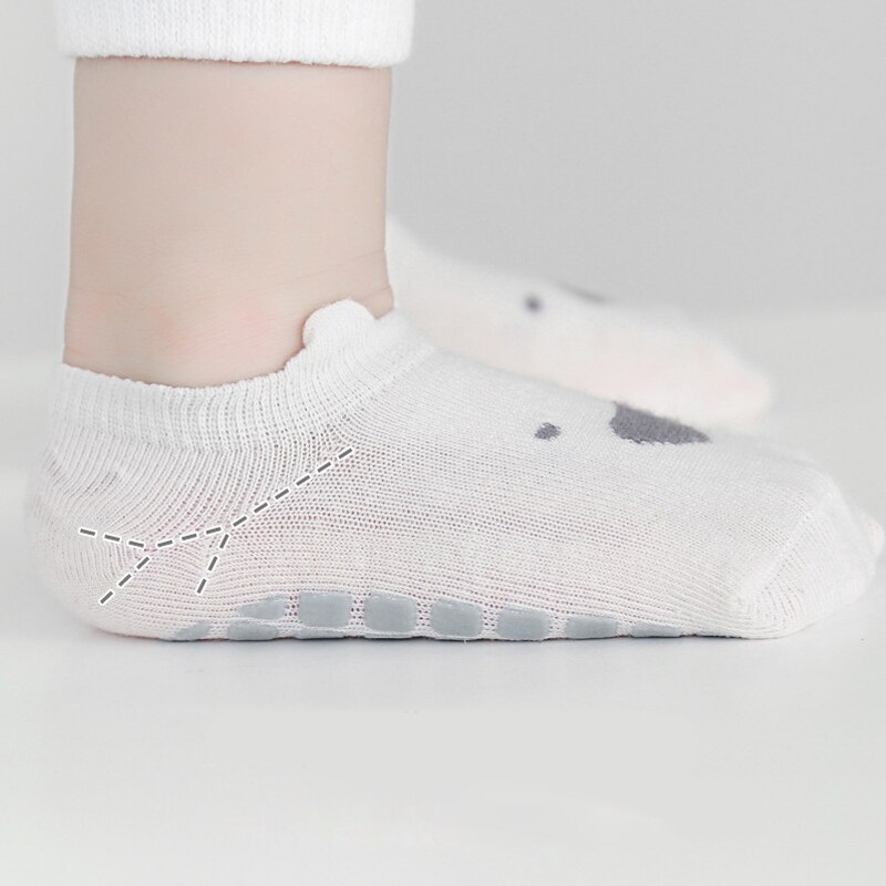 Wecute Indoor Babysokjes Voor 0-3years Baby Meisje Jongens Vloer Antislip Sokken Gekamd Katoen Zachte Comfortabele Kinderen Kawai sokken