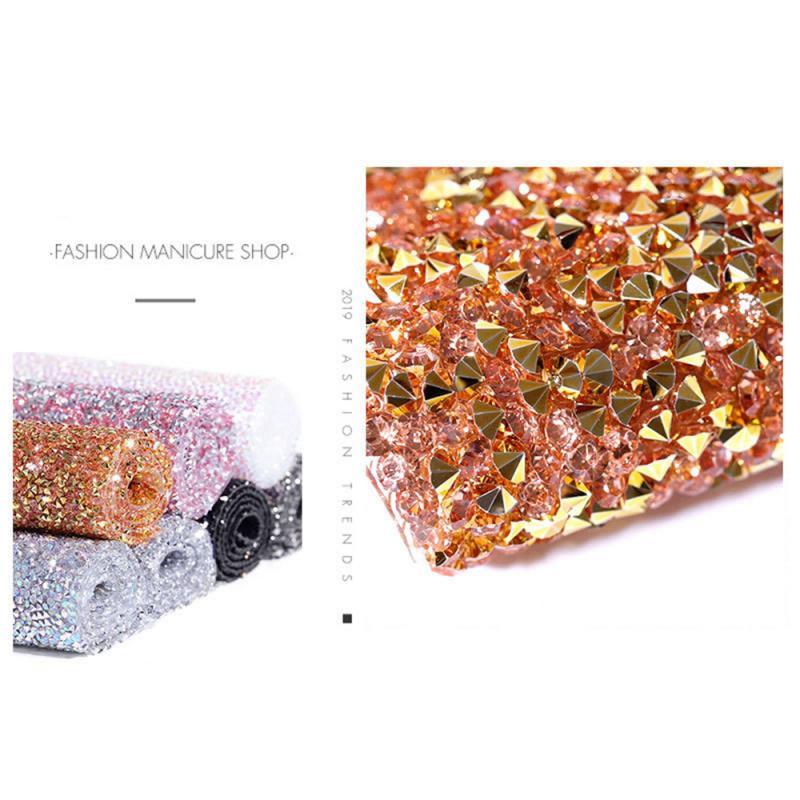Diamant gommage ongles tapis Salon pratique coussin oreiller paillettes pliable coussin manucure Nail Art Table tapis outil