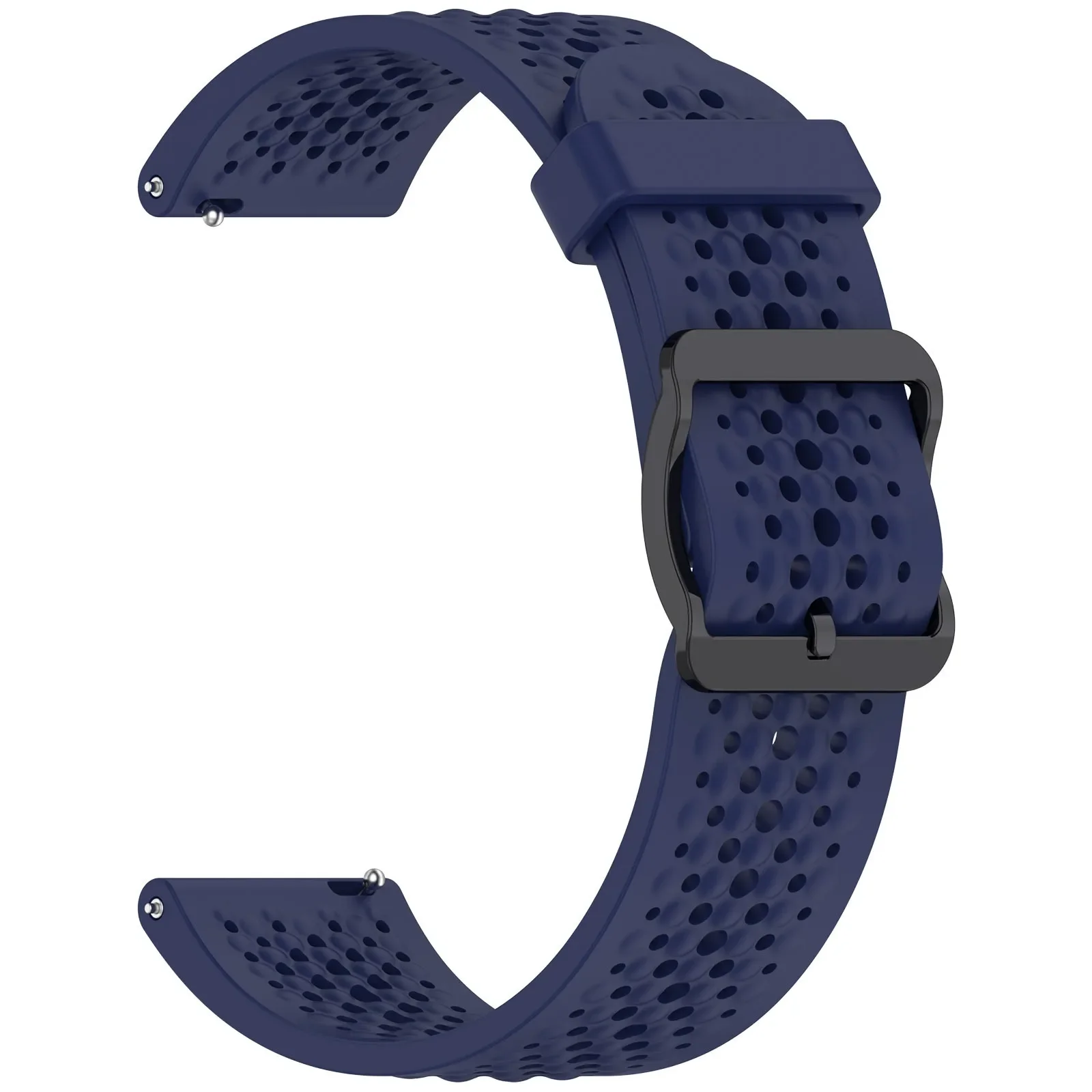 20mm 22mm Siliconen Horlogeband Voor Garmin Forerunner 55 158 965 745 245 255 265 645 MUZIEK armband Correa Voor Garmin Venu 2 3 HR: Zilver wit / 12mm
