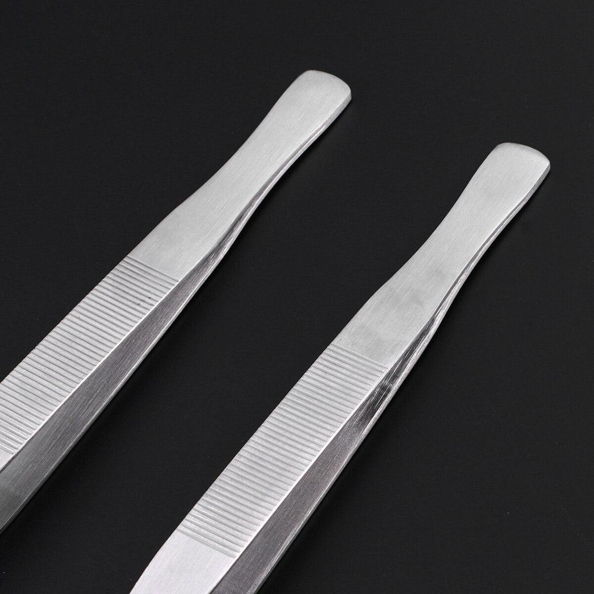 2 Stuks 48 Cm Roestvrijstalen Rechte Pincet En Gebogen Tip Pincet Aquarium Tank Aquatic Plant Tang Pincet Gereedschap