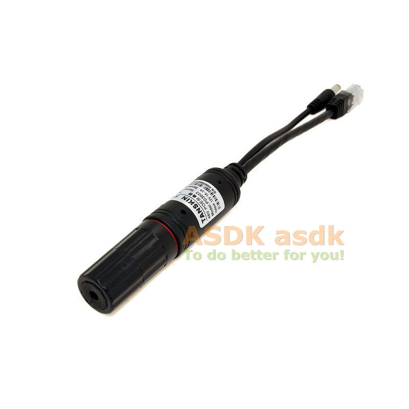 10/100m vanntette poe splitter med ieee 802.3af standard & 12 v 1a utgangsstrøm over ethernet til ip kamera 5.5 x 2.1mm kontakt