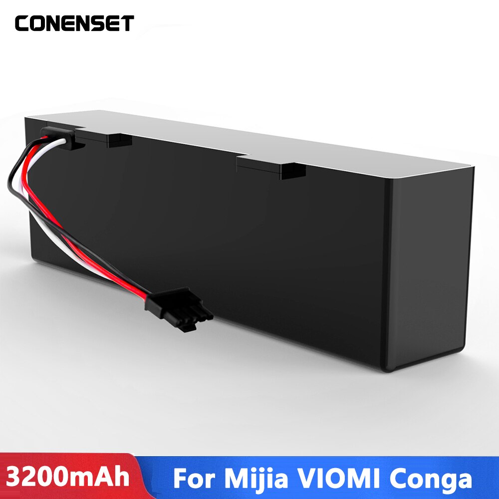 Original akku Für Xiaomi Mijia STYTJ02YM Fegt Wischen Roboter 14,8 V 3200mah Für Haier JX37 Staubsauger