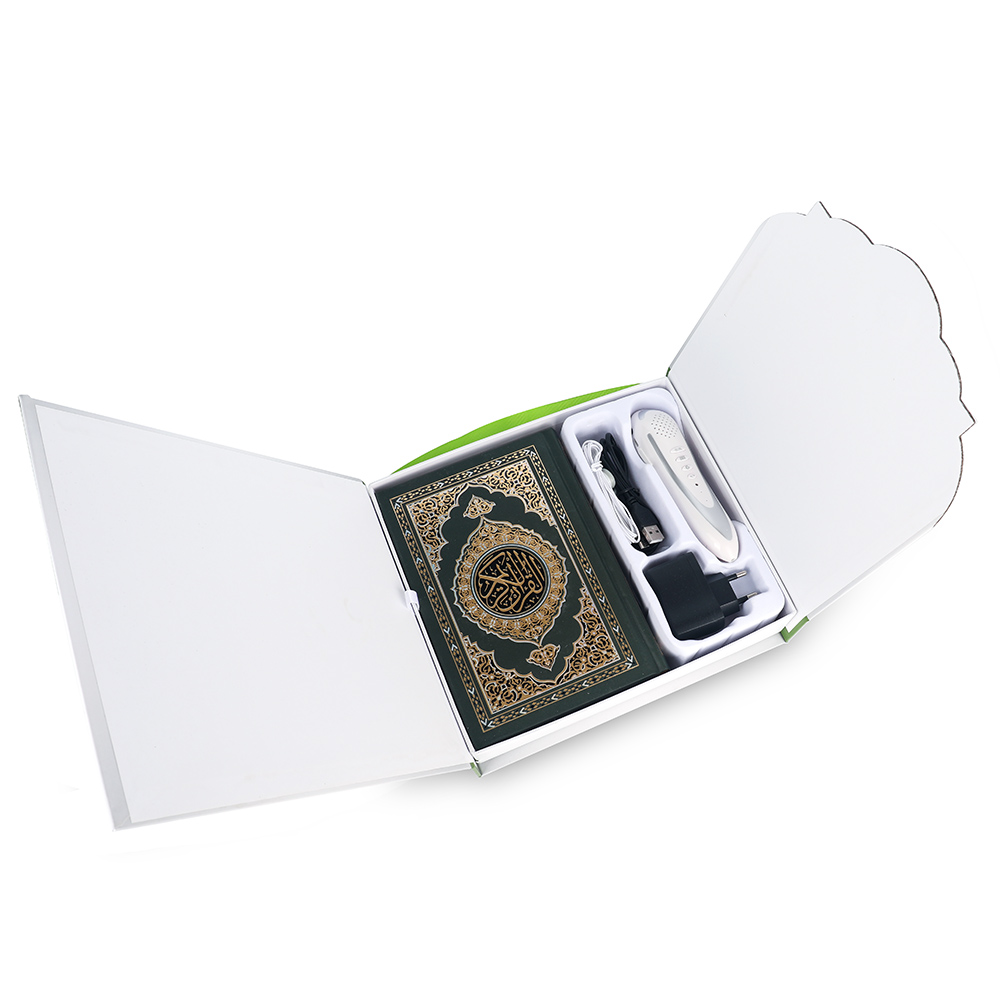 Telawah 16GB Digital Quran Book Reading Pen Set Holy Quran Book Muslim Islamic MP3 Player Koran Pen Multi Languages