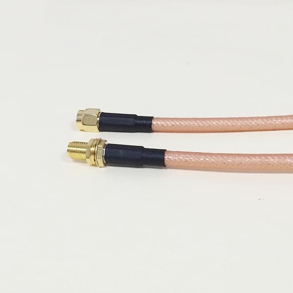 Modem Coaxial Cable SMA Male Plug Connector Switch SMA Female Jack Connector RG142 Cable Pigtail 50CM 20" Adapter