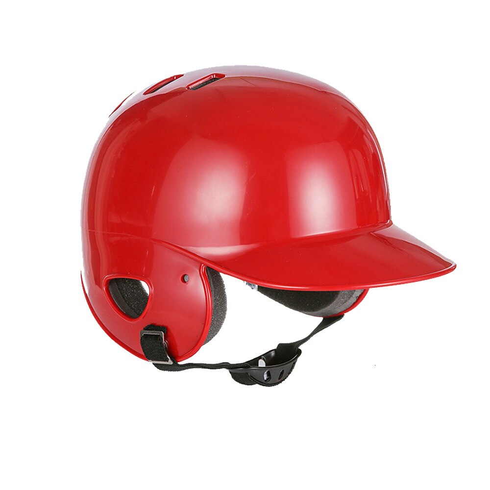 Baseball hjelm til baseballkamp træning hovedbeskyttelse baseball protecter hjelm cap børn teenager voksen casco: Rød / M