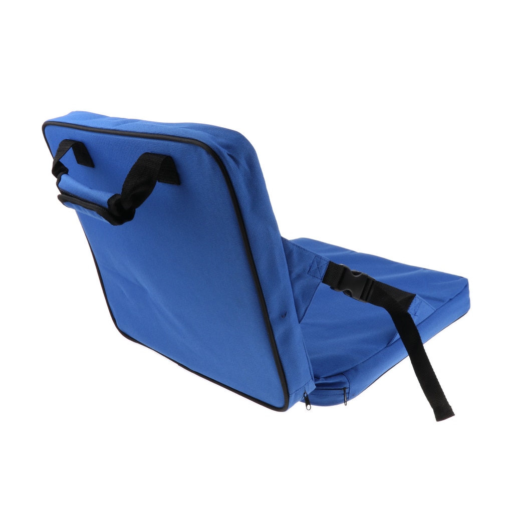 Liggende Stadion Seat Carry On Vouwen Bleker Stoel Met Rugleuning Voor Tribunes Gazons Achtertuinen Camping Vissen Traveacce