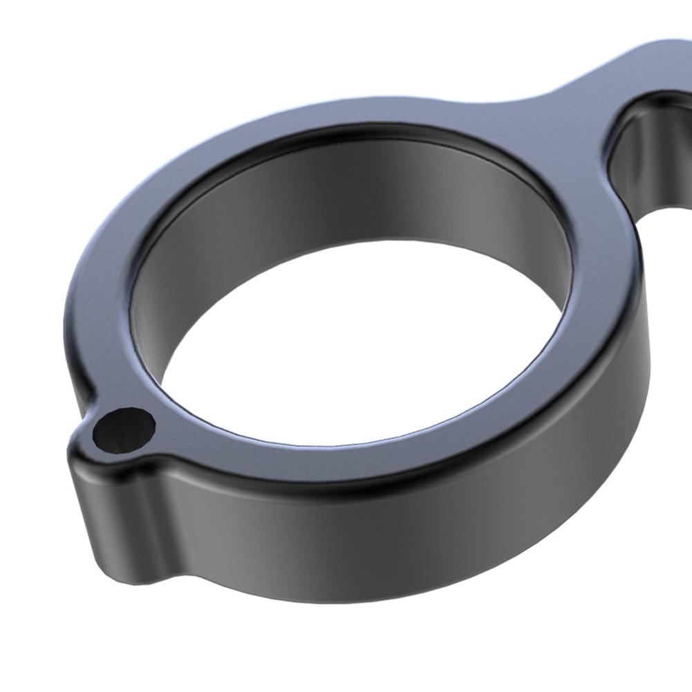 Safety Door Opener Hands Free Key Hook EDC Tool Portable Stick Non-contact Hygiene Hand Press Elevator Tool Protection Isolation