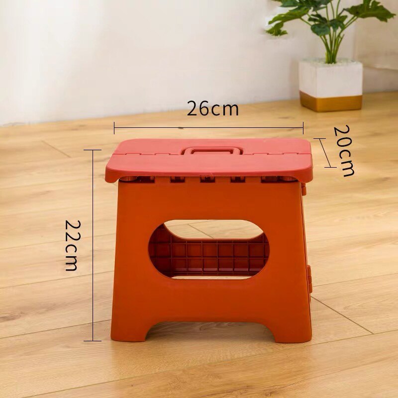 Outdoor Furniture Retractable Stool Chairs Portable Stool Lounge Folding Chair Camping Stool Foldable Convenient Fishing Chair: RED