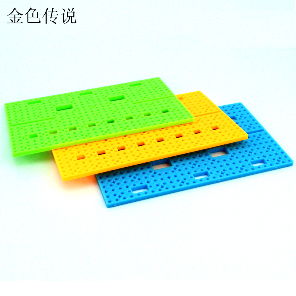 85140 switch board plastic board small production material DIY production board with hole plastic sheet model material