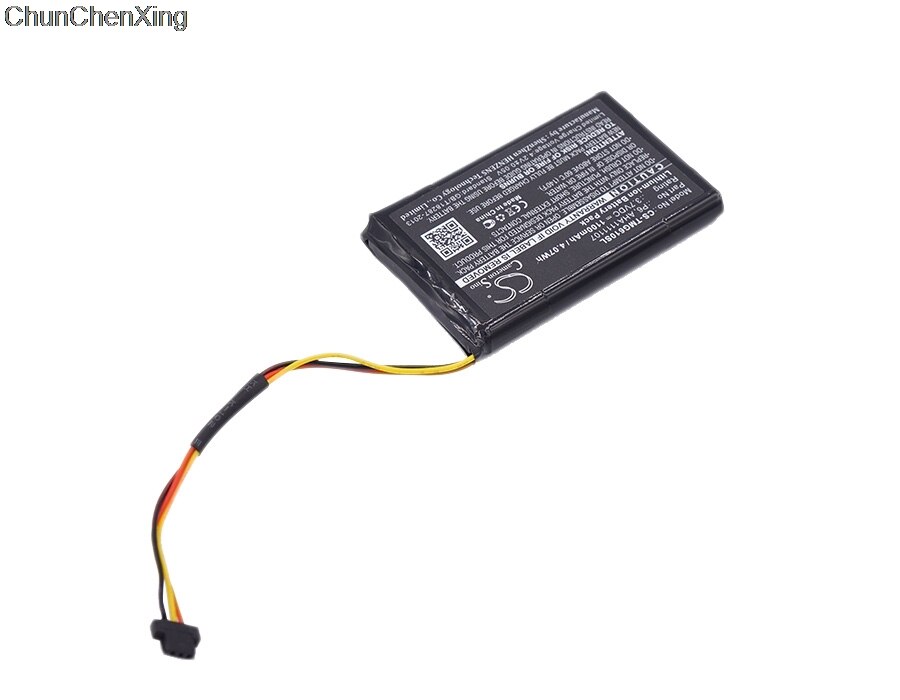 Cameron Sino 1100mAh Battery AHA1111107, P6 for TomTom 4FA60, Go 610