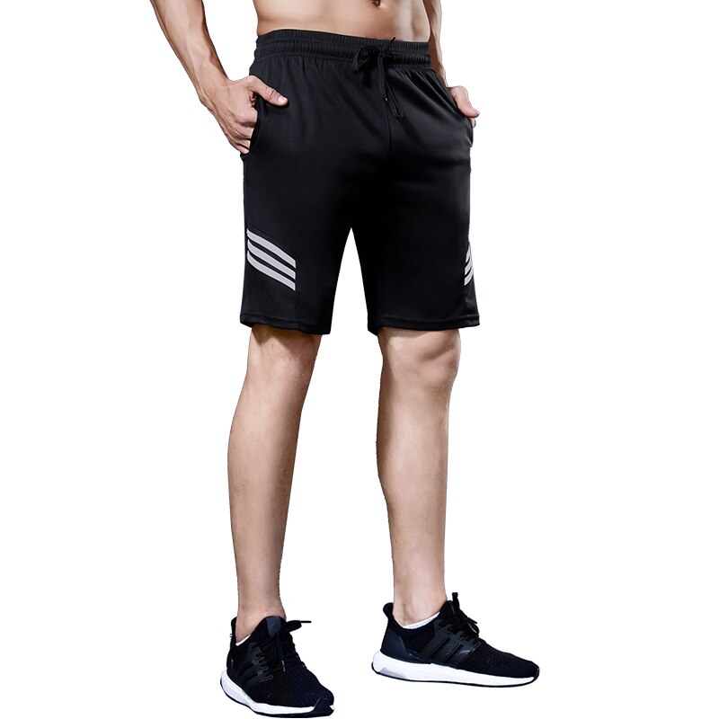 Zomer casual shorts effen m -4xl snel drogende fitness heren korte broek polyester strandshorts streetwear