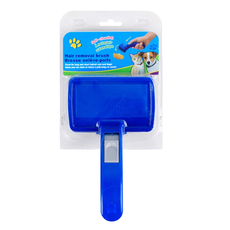 Duurzaam Zelfreinigende Slicker Brush Huisdieren Hond Kat Grooming Borstel Hond Kat Borstels Deshedding Tool Pet Hond &amp; Kat Kam