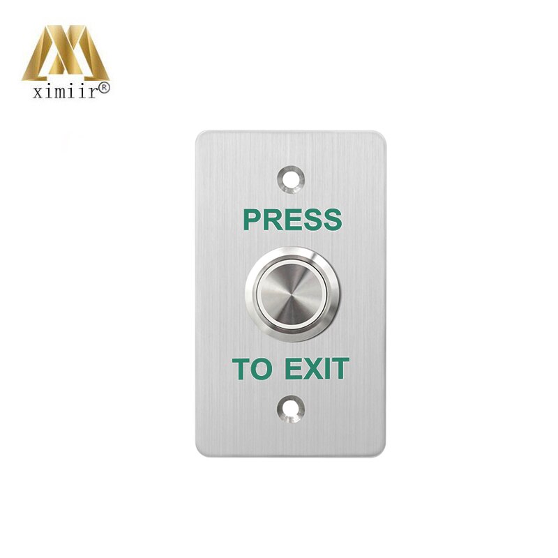 Access Control Exit Button Stainless Steel IP68 Waterproof Exit Switch Door Release Push Exit Lock System Push