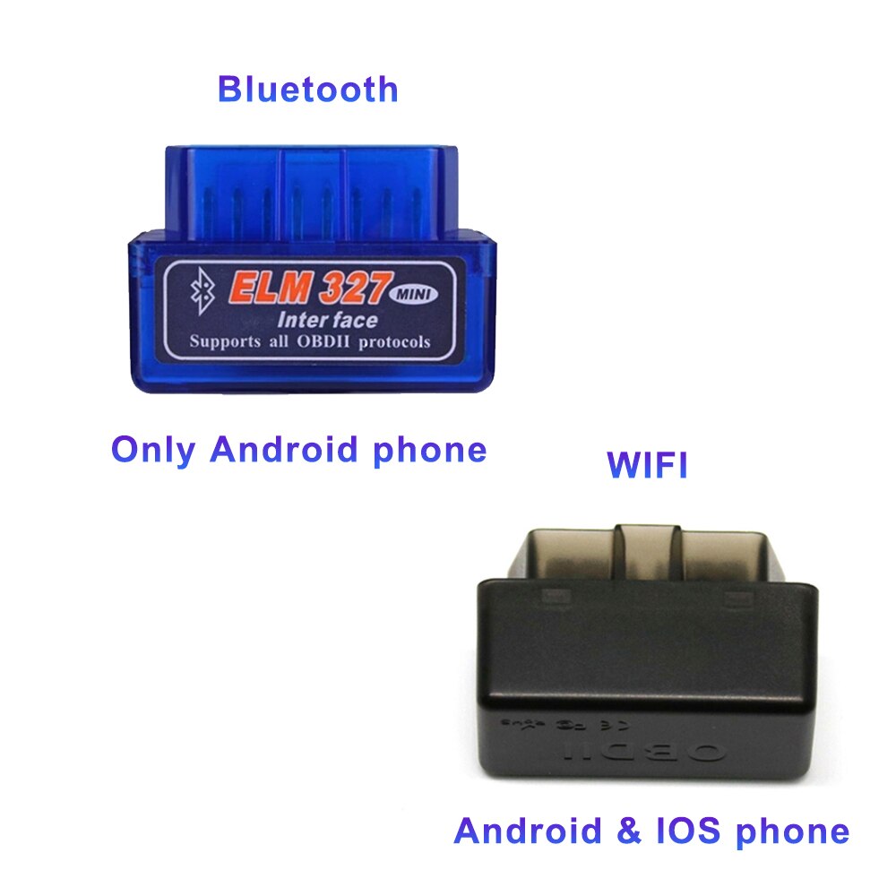 Runningway ELM 327 Car Code Scanner Tool Bluetooth/Wifi Super MINI ELM327 OBD2 Suppot All OBD2 Protocols