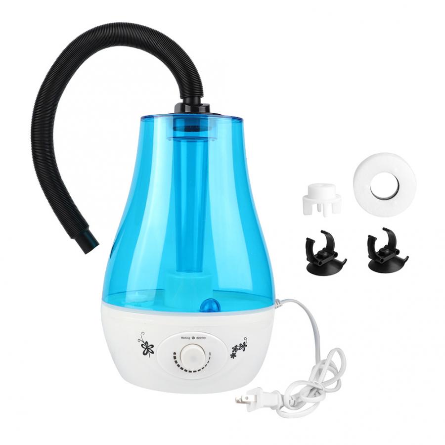 Humidificador portátil de 3L para reptiles y anfibios, generador de niebla súper nebulizador, terrario silencioso, humidificador de lagarto: US Plug