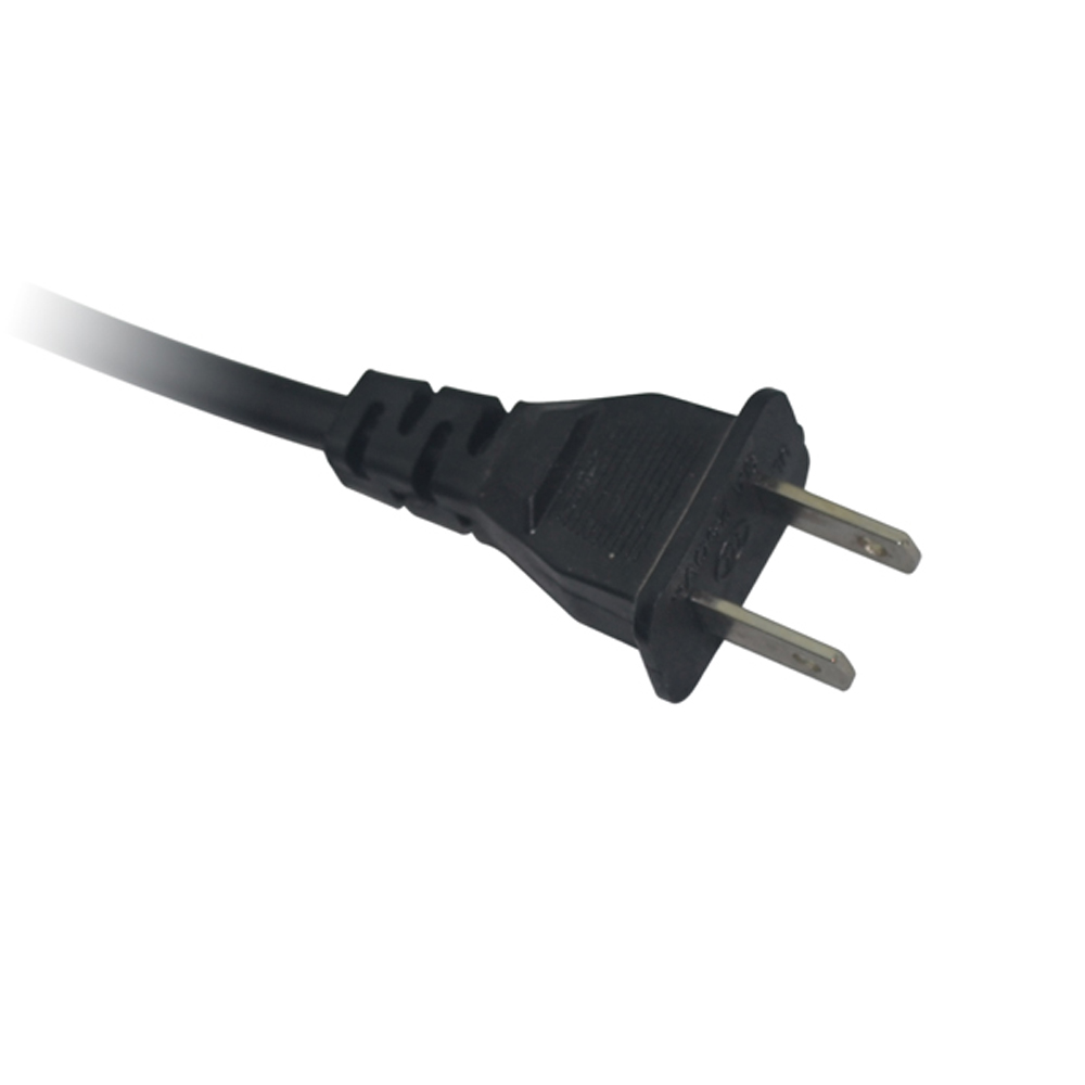 Cable de alimentación de CA con puerto de 2 puntas para xbox y PS3 slim, enchufe estadounidense para Sony Playstion 2, fuente de alimentación para Playstion 3