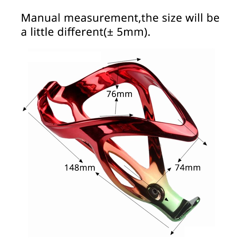 Fiets waterfleshouder kleurrijke beplating mtb bidonhouder aansluiting ultralicht fietsonderdeel mountainbike accessoires
