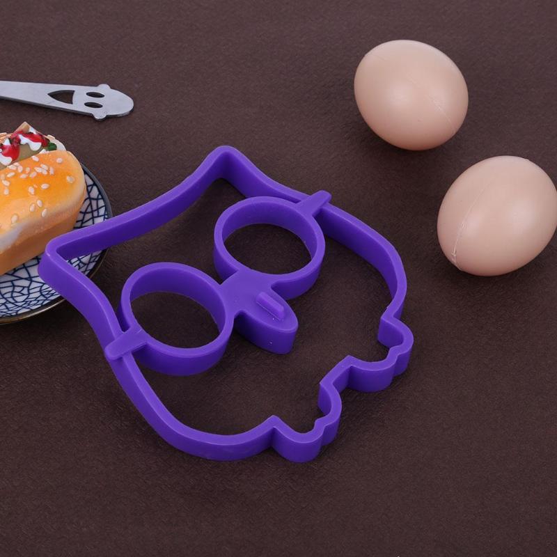 Køkken gør-det-selv silikone dyr spejlæg form morgenmad pandekage ring shaper
