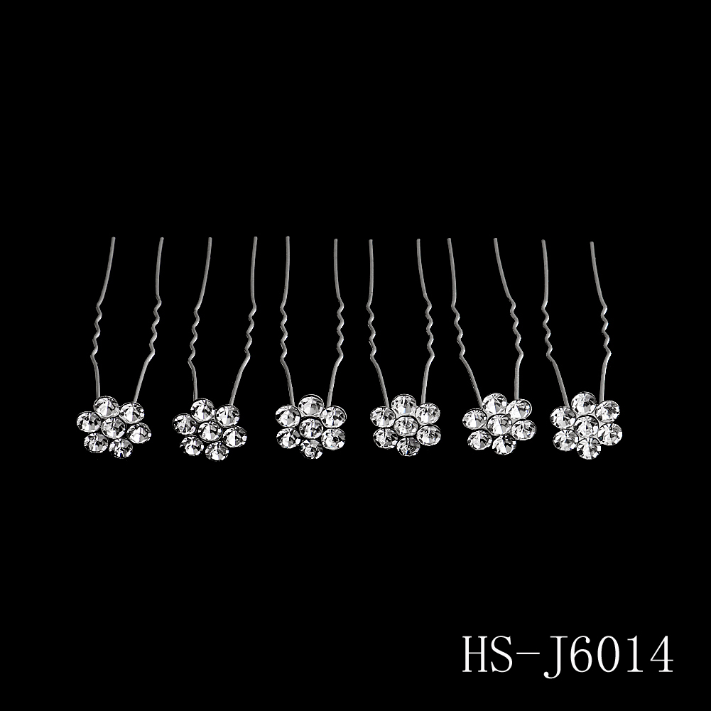 Épingles à cheveux en perles et strass pour femmes, couleur argent, bijoux de tête, bâton en cristal, accessoires pour cheveux de mariée, pince à cheveux de mariage: Kaki