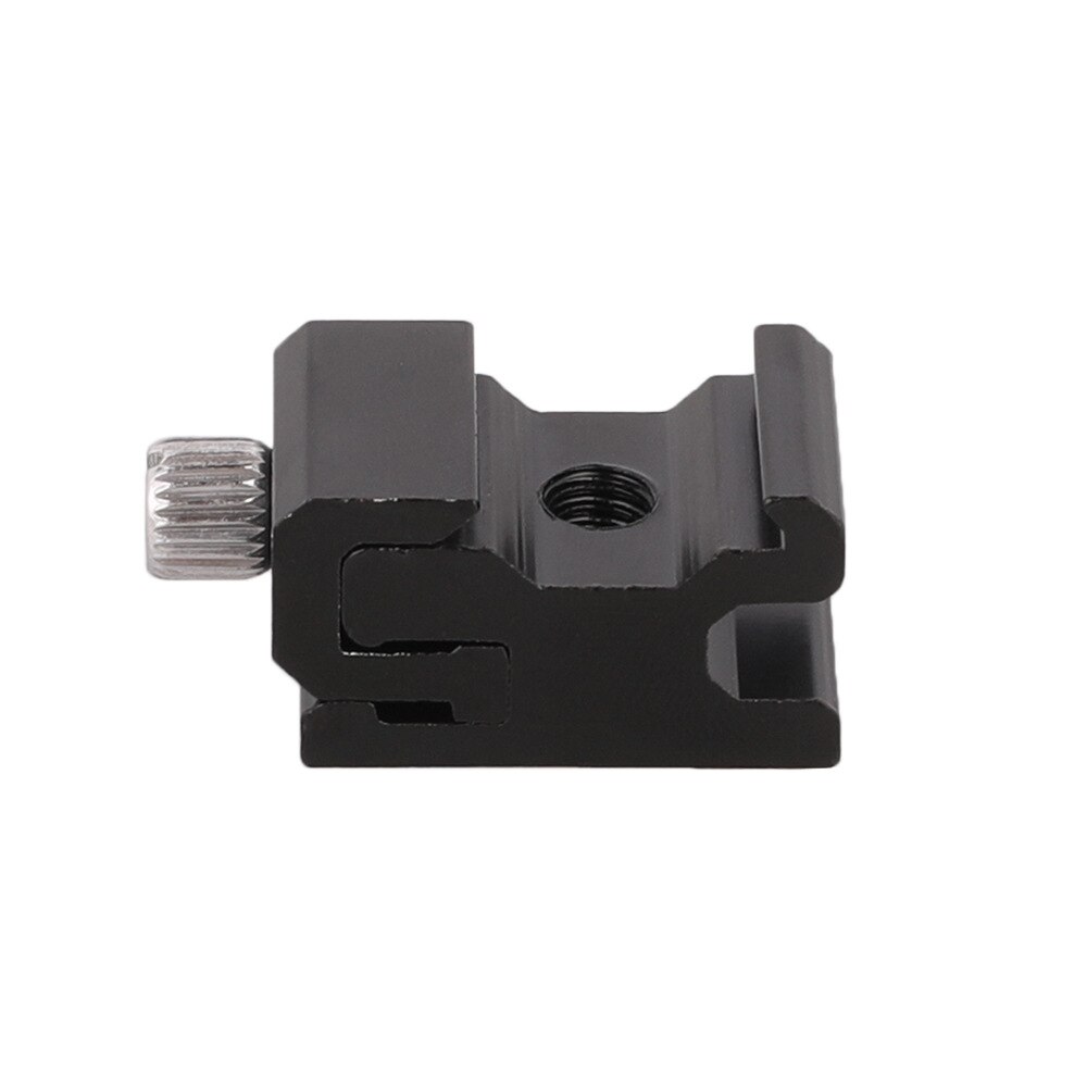 Trípode monopié Zapata de cámara para adaptador de soporte de Flash con tornillo de trípode de 1/4 "-20