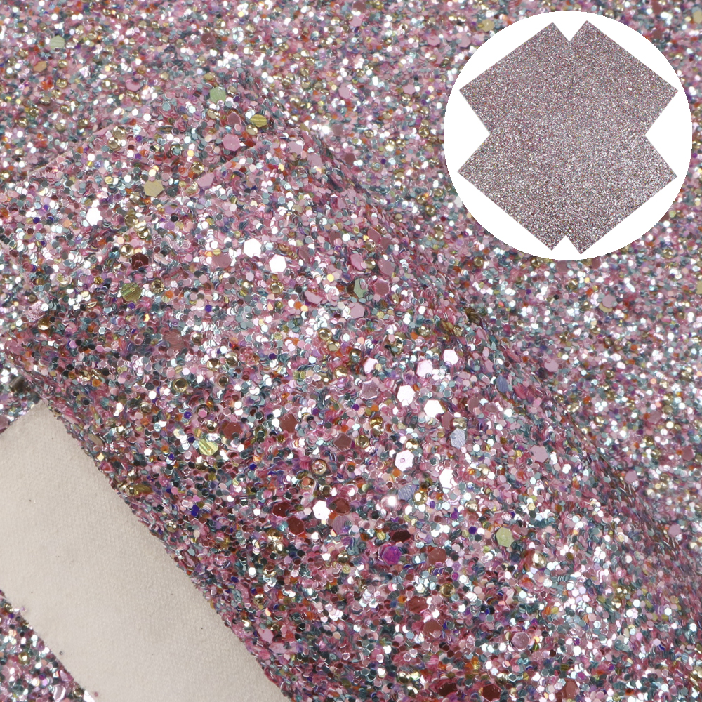 David angie 20*34cm dikke glitter imitatie synthetisch leer stof diy haarstrik tas schoenen handgemaakte materialen accessoires ,1 yc 6896: 1084786002