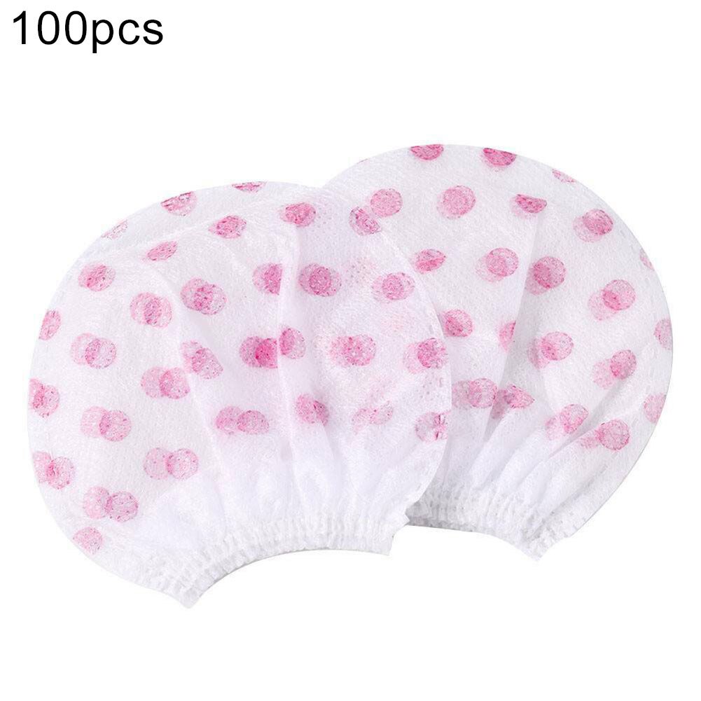 Microphone Cover 100Pcs KTV Disposable Non-woven Cloth Microphone Odor Removal Hygiene Cover