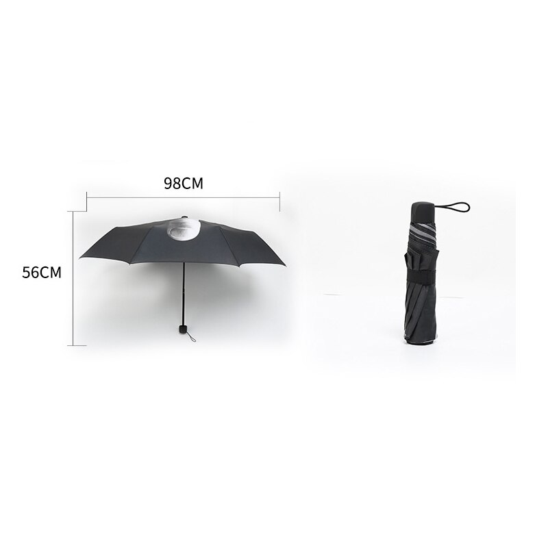 Personality Middle Finger Umbrella Men Windproof Folding Double Layer Suncreen Parasol Impermiable Umbrella Parachase With Box