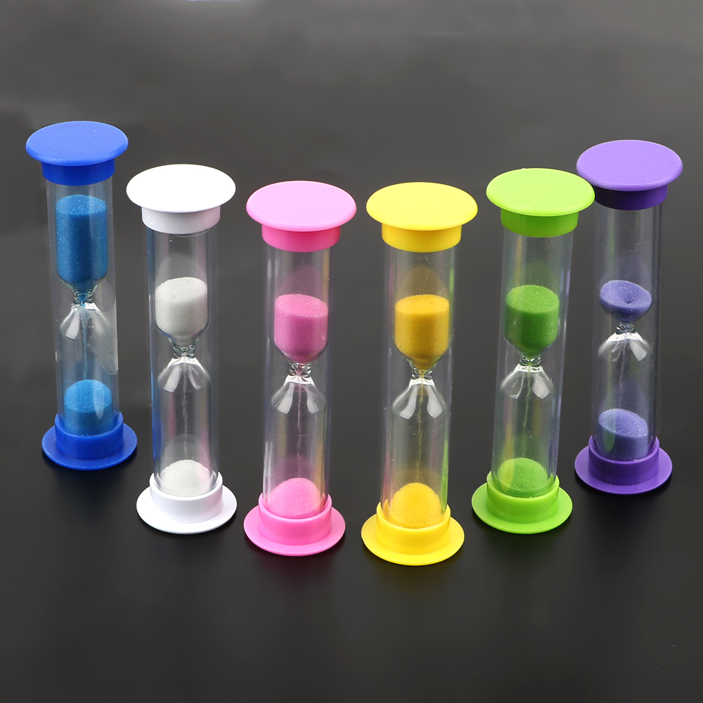 Hoomin mini timer børn sand timer ur timere farverigt timeglas til børn