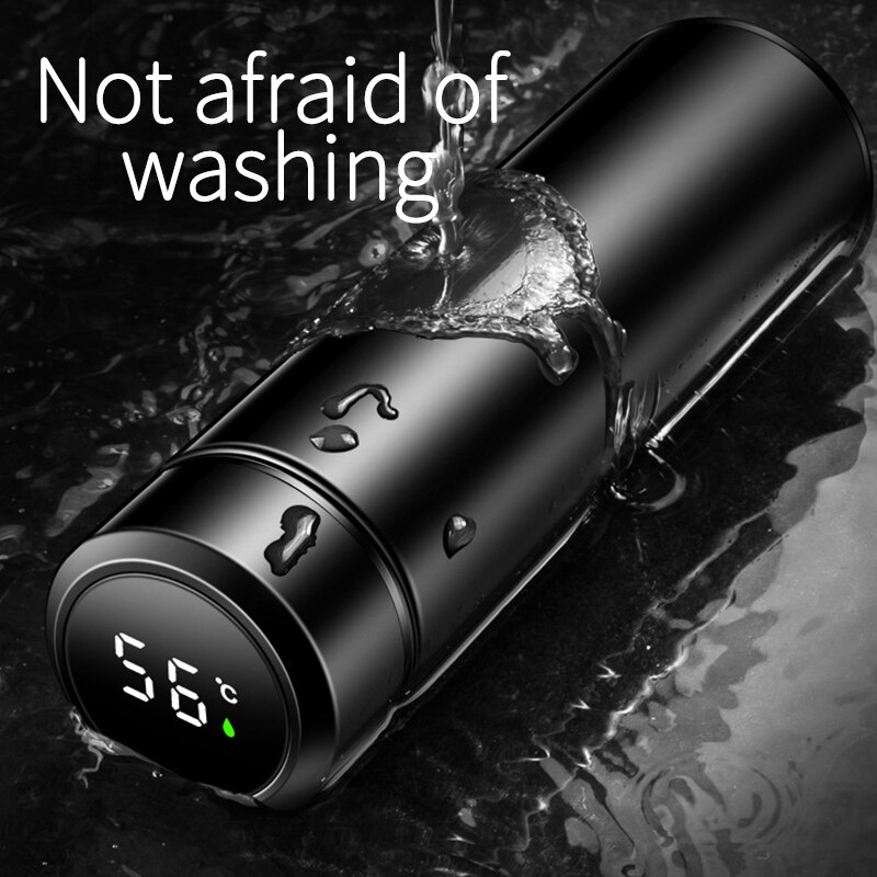 Inteligentny kubek izolowany z wyświetlaczem temperatury gadżety kuchenne wysokiej jakości butelka na wodę termos kubek termiczny ze stali nierdzewnej