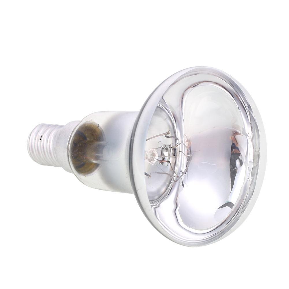 E14 reflektor spotlight pære glødelampe stue hjem indendørs ses belysningsarmatur udskiftning universal køkken: Gennemsigtig
