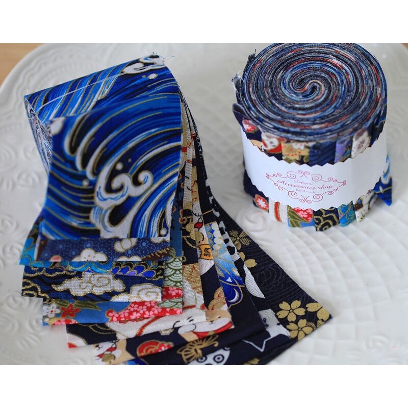 Dailylike Katoen Stof Jelly Roll Strips Jelly Roll Stof Strip Quilten Stof Jelly Roll Patchwork Doek Stof 10Pcs/roll