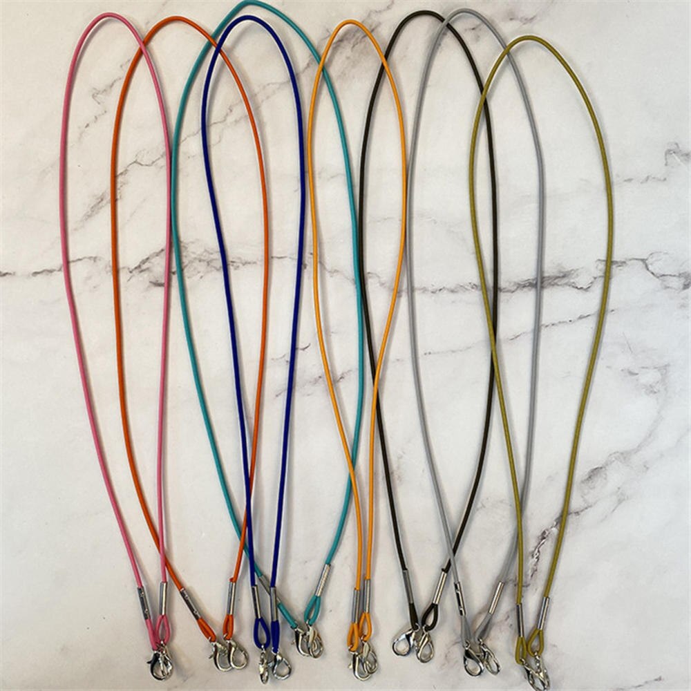 5 teile/los Polyester Maske Verlängerung Seil Mit Haken Einstellbare Maske Lanyard Maske Hängen Seil Handliche Bequem Rest Halter Seil Neue