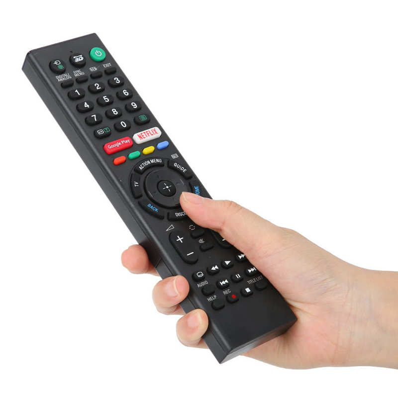 Comfortable Handfeeling TV Remote Control Remote Control Replacement for Sony LED TV