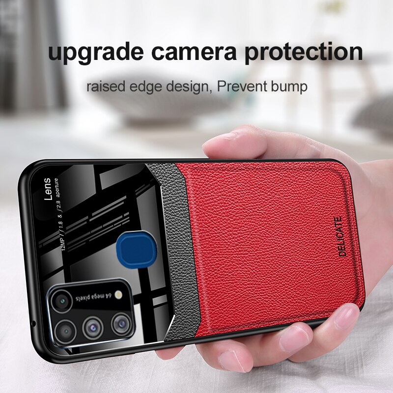 Чехол honor 9a przypadku skóry pleksi pokrywa ochronna dla huawei honor 9a coque fundas honor9a xonor 9a a9 moa-lx9 6.3''