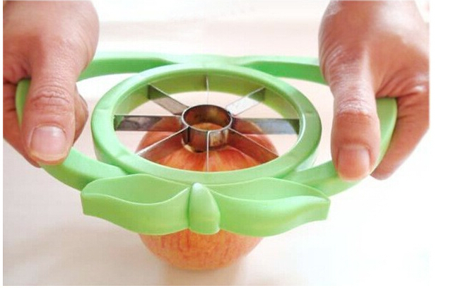 Husholdningsverktøy kutte frukt multifunksjonelle rustfrie stål kverner skjæremaskiner kutte eple-enheten kjøkkenutstyr tilbehør verktøy