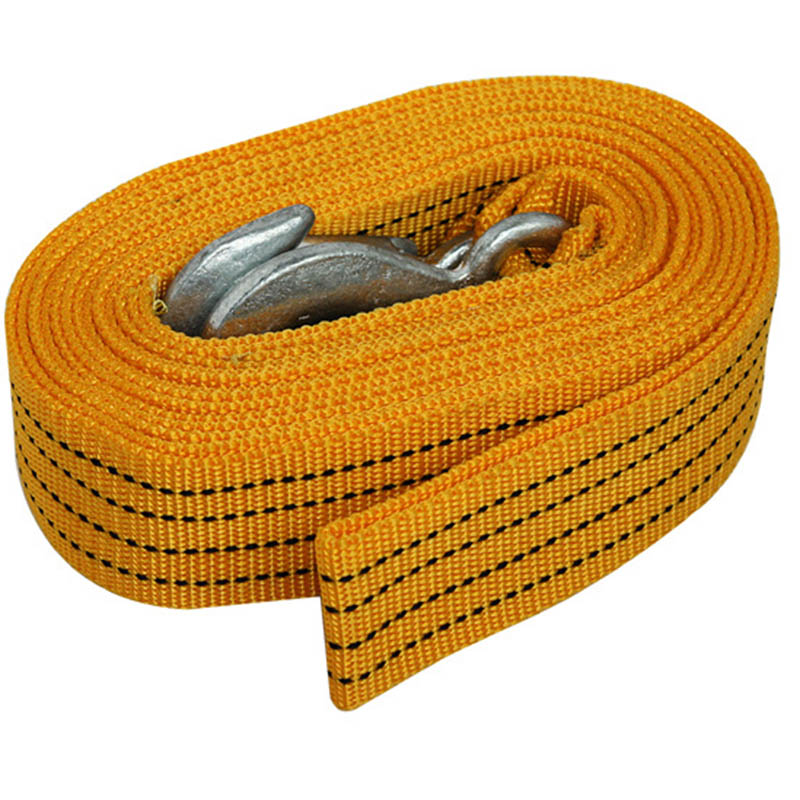 Auto sleepkabel/sleeptouw tot 2000 kg - geel - 3,6 meter | Fun en Feest Auto sleepkabel/sleeptouw tot 2000 kg - geel - 3,6 meter | Fun en Feest