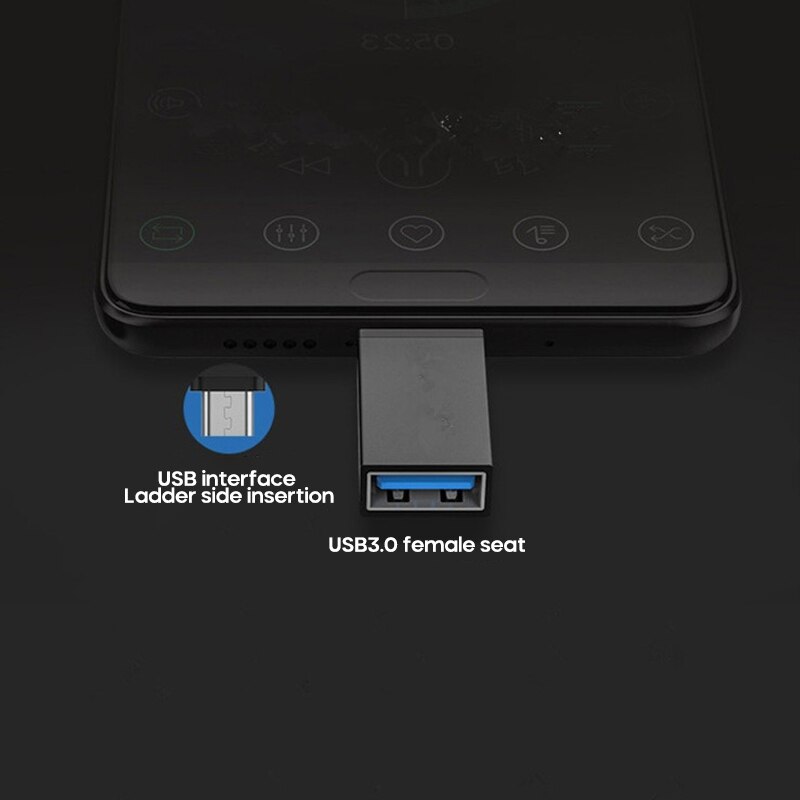 1/5PCS Micro B Porta A USB3.0 UNA Android OTG Adattatore Mini OTG Cavo Micro USB A USB convertitore Per Android Tablet PC