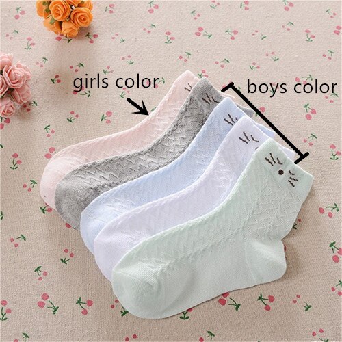 Chaussette fille cotton socks for half children baby knee highs socks girls sokken kids tube socks enfants C-CLL-137 3pairs/lot: boys color / M