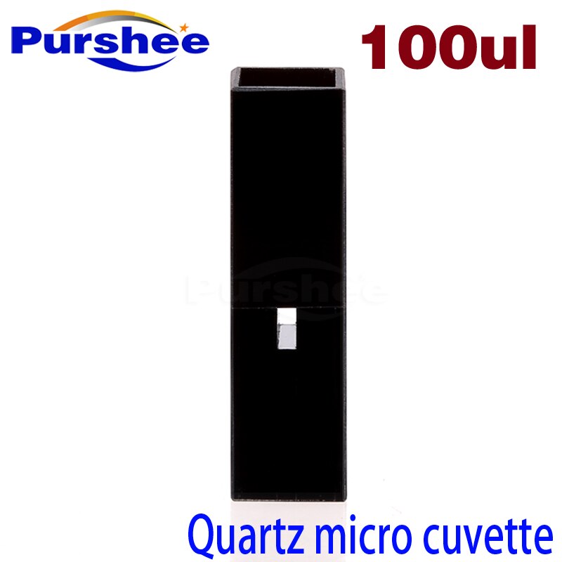 Sub-Micro quartz cell with black walls and lid(100ul)