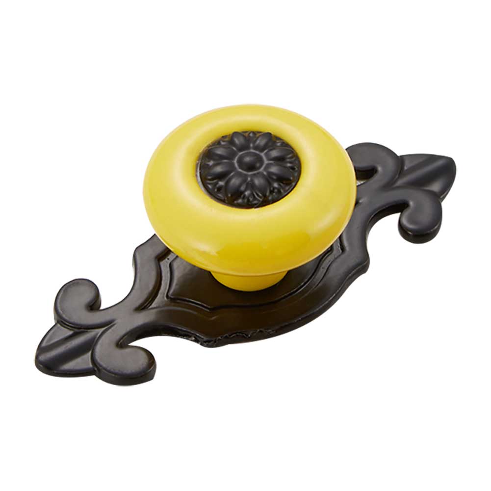 antiguo porcelana Tiradores para muebles, pomos de puerta de muebles antiguo blanco de cerámica de oro asas para mobiliario metálico Tiradores para muebles, pomos 1pc: U6381-2C