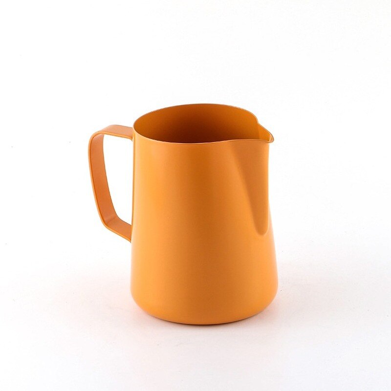 Melkopschuimkan van roestvrij staal - antiaanbaklaag van teflon , 400ml