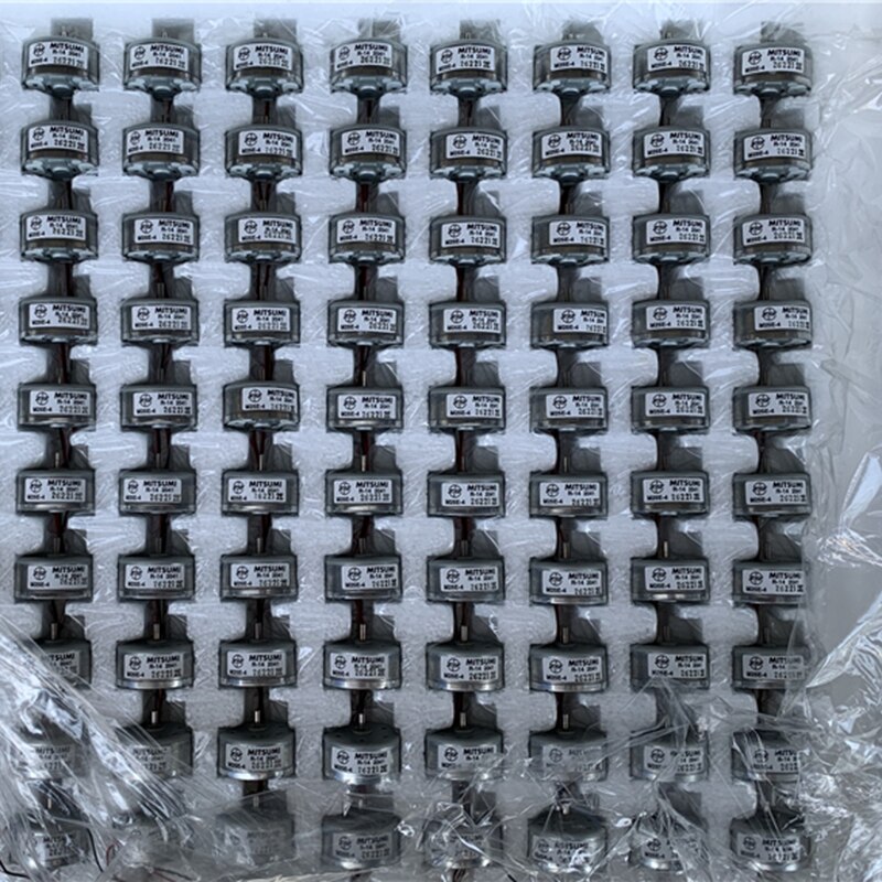 MITSUMI M25E-4 Mini RF-300CA Solar Power Motor DC 3V~6V 5500RPM 24mm Diameter Micro Round Spindle Motor DIY Hobby Toy Model