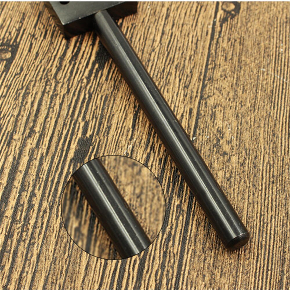 Ceinture acier losange 4/5mm 2/4/6 dents en cuir artisanat outils trou burin Graving couture poinçon outils Kit bricolage trou