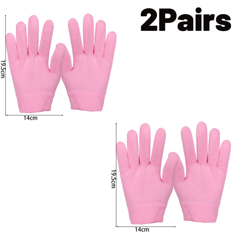 Mascarilla hidratante de silicona, calcetines, exfoliantes reutilizables, guantes protectores antigrietas, herramientas para eliminar la piel muerta seca, cuidado de los pies y las manos: Azul oscuro